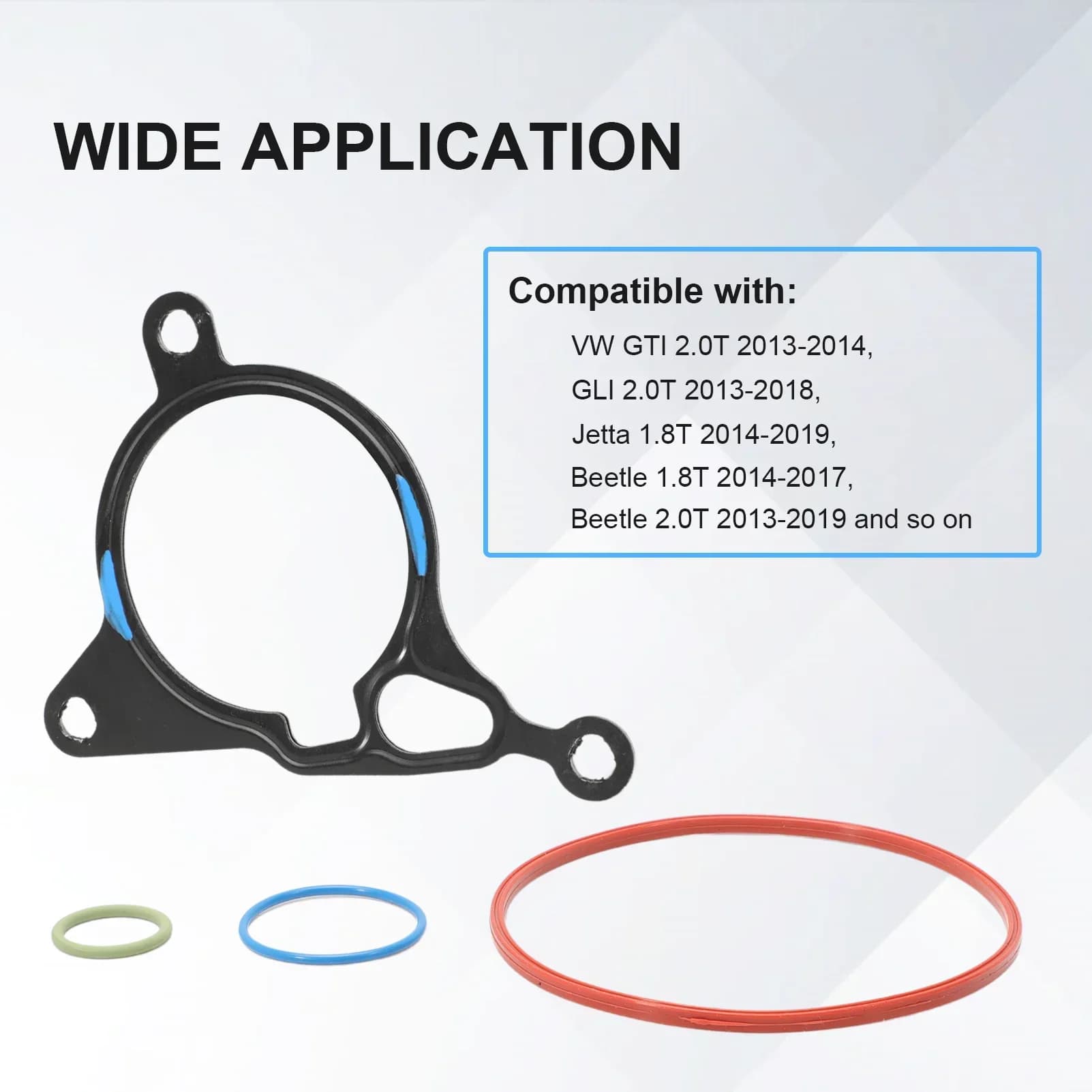 Auto Pompa A Vuoto Richiudi Kit di Ricostruzione 06J145100N Per VW & Aud A3 A4 A5 A6 Q5 Q7 1.8T 2.0T TSI/TFSI 06J145100P 06J145100C 06J145100G