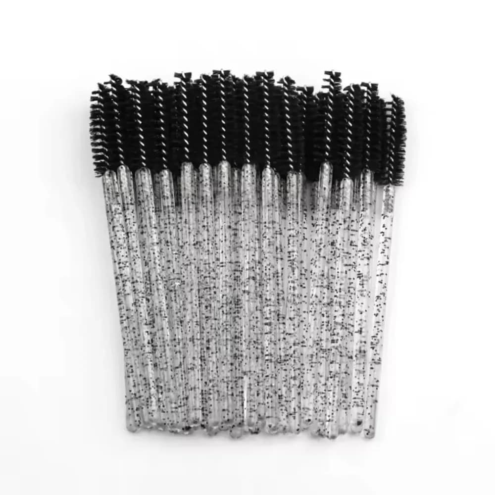 50-100PCS Crystal Eyelash Brush Professional Pencil Extension Eyelash Mascara Bacchette Makeup Beauty Tool for Eyelashes