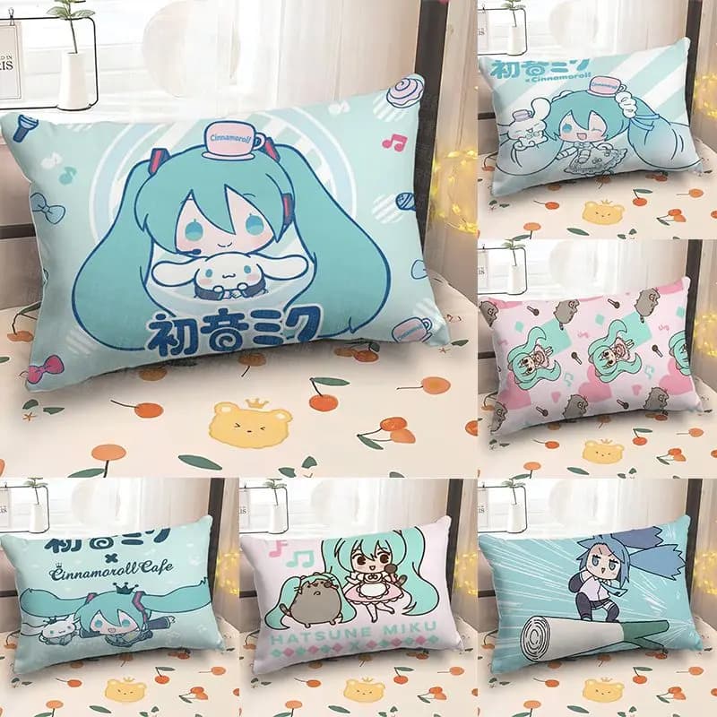 Hatsune Miku Body Pillow Plush Anime Peripherals Room Sofa Decoration Gift With Pillow Core