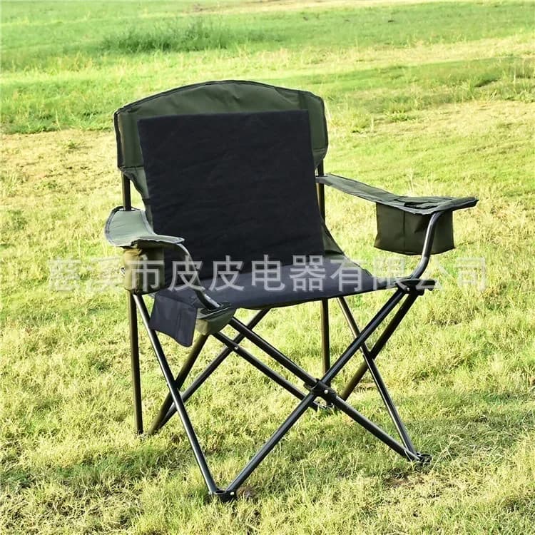 Cuscino Riscaldante USB per Esterni, Sedile da Campeggio, Schienale da Pesca, Sedia da Spiaggia, Cuscino Elettrico Portatile Riscaldato per il Freddo