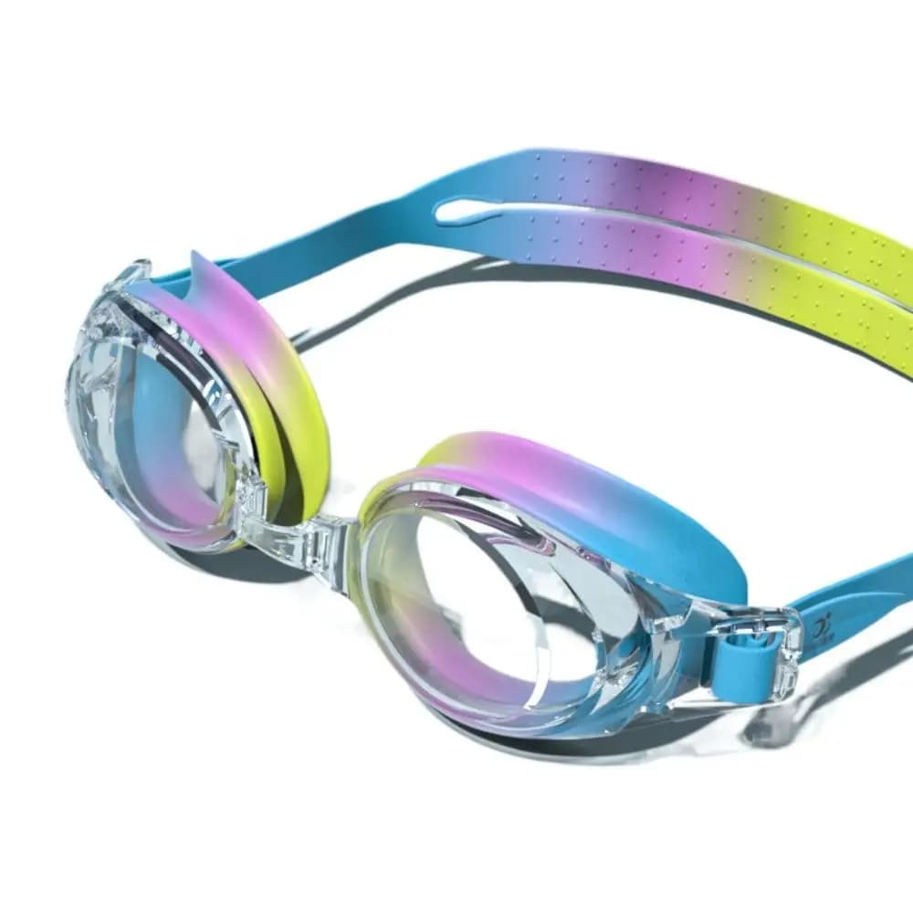 Nuoto Occhilini Antiappannamento 0~-9.0 Quickly adjustable for Miopi, Senza Perdite, Visione Chiara, Occhiali Nuoto per Ipomiaci