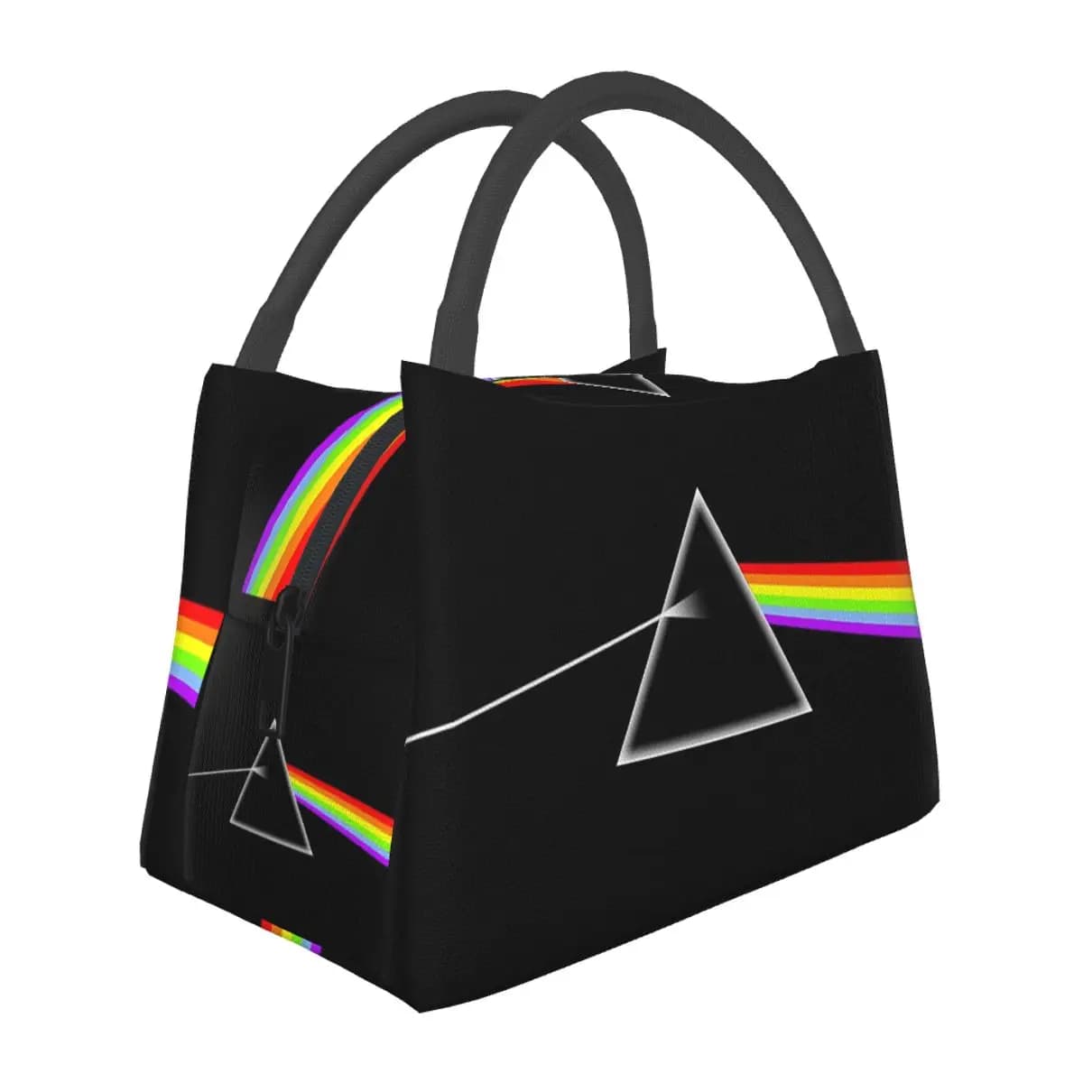 Singer Love Pink Band Floyd Insulated Lunch Bag for Women Bento Storage Food Boxes Container Cooler Thermal Lunch Box Tote