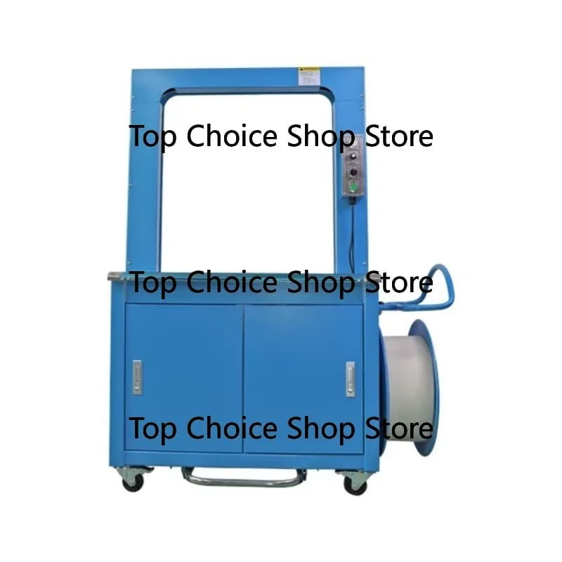 Semi-automatic strapping machine Belt Bundle Hand Banding Banknote Money P Carton Box Semi Automatic strap pack machine