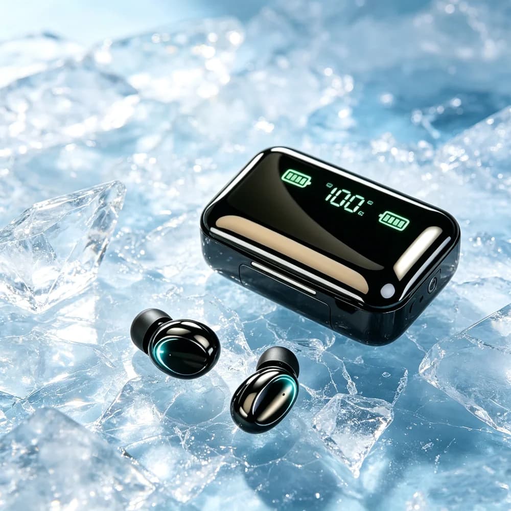 TWS Fone Bluetooth Headphones Wireless Earphones Gaming Headset with Premium Drivers Deliver Rich, Detailed, and Balanced Sound