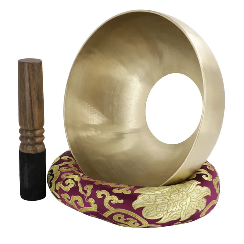 Nepal Handmade Singing Bowl for Sound Therapy SPA Knee Joint Relaxation Head Healing No Bottom Song Bowl