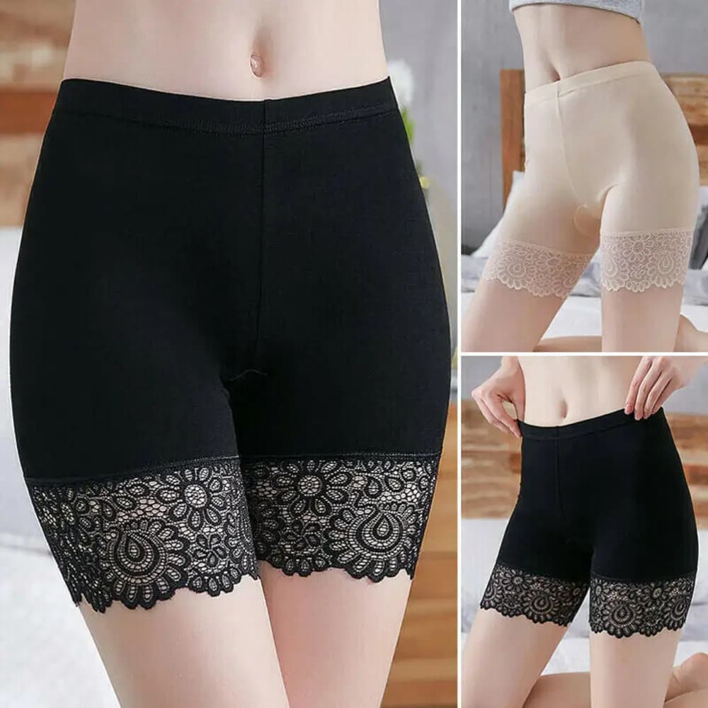 Women's shorts, safety shorts, high waist shorts under the skirt, seamless briefs, breathable casual cycling briefs
