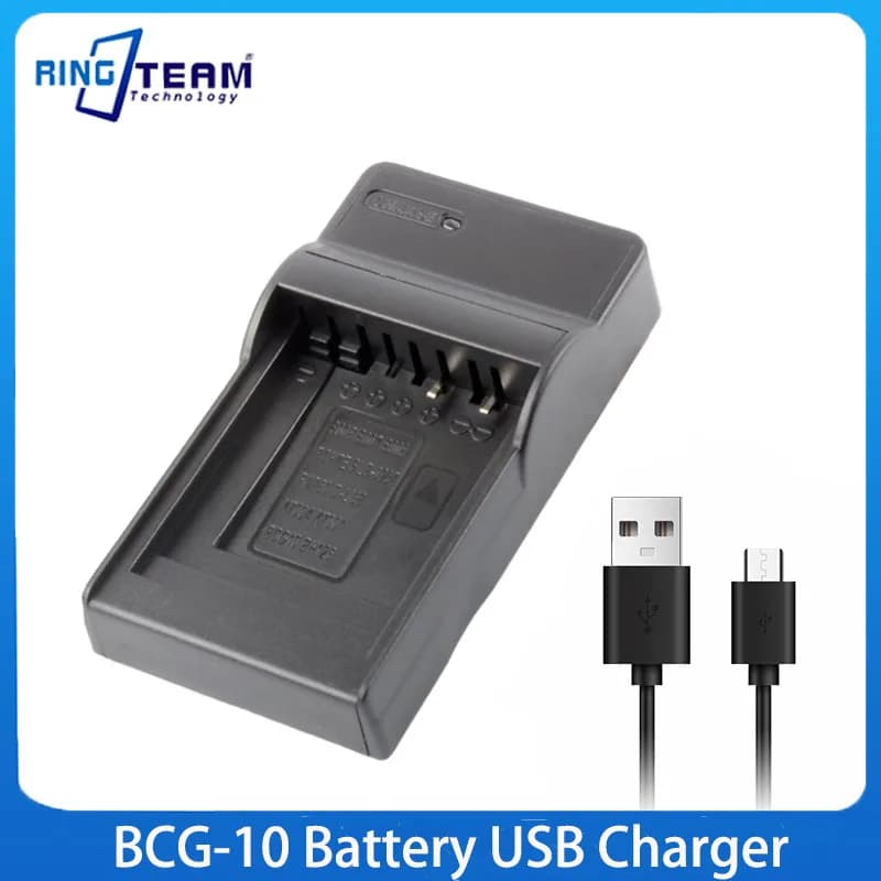 DMW-BCG10 Batteria Caricabatterie per PANASONIC LUMIX DMC-DMC-TZ25 DMC-TZ27 DMC-TZ30 DMC-TZ31 DMC-TZ35 DMC-TZ36 DMC-TZ65 DMC-ZS19 Macchina Fotografica
