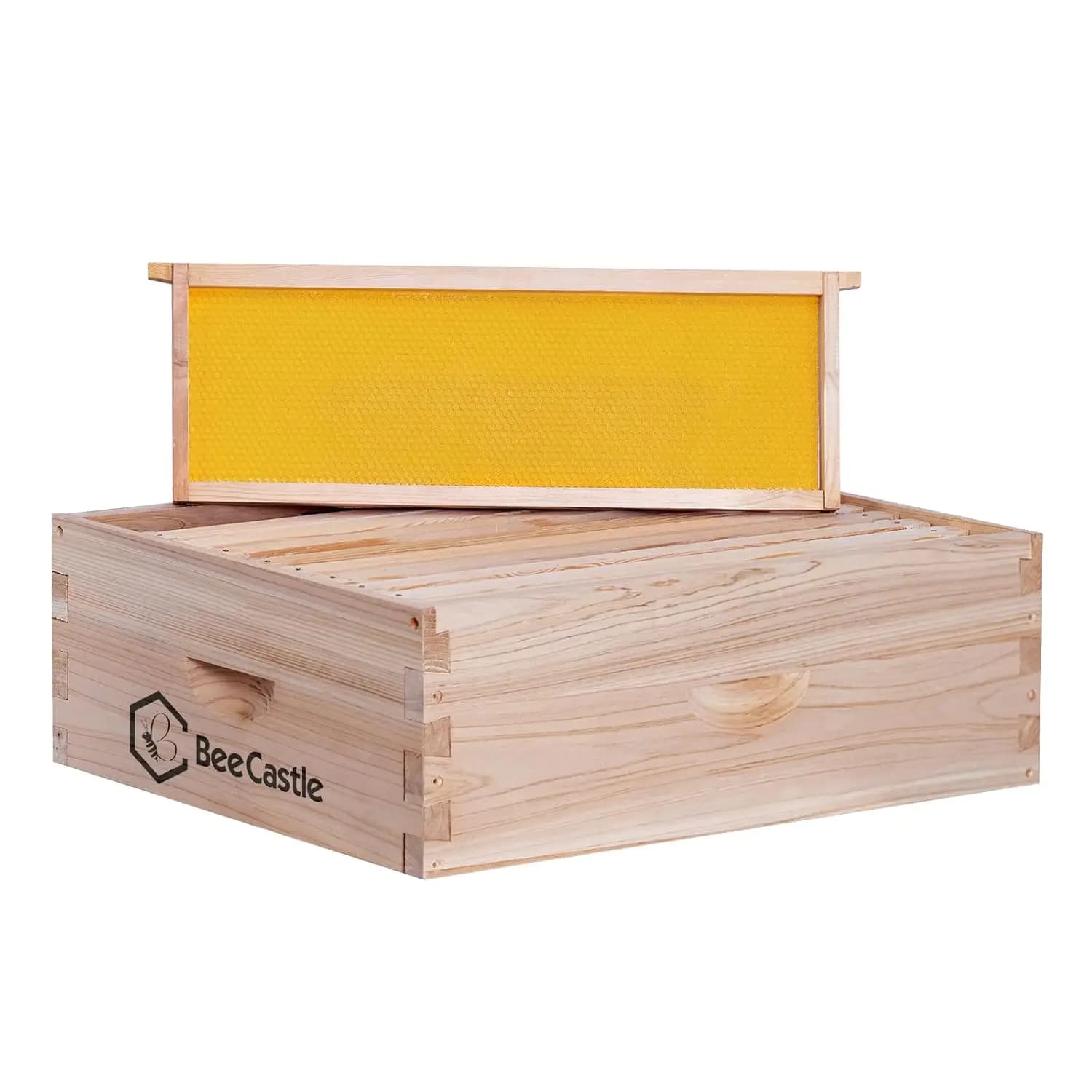 Arnia Langstroth with 10 medium sized frames for super bees, with tarpaulins and waxed foundations (not assembled)
