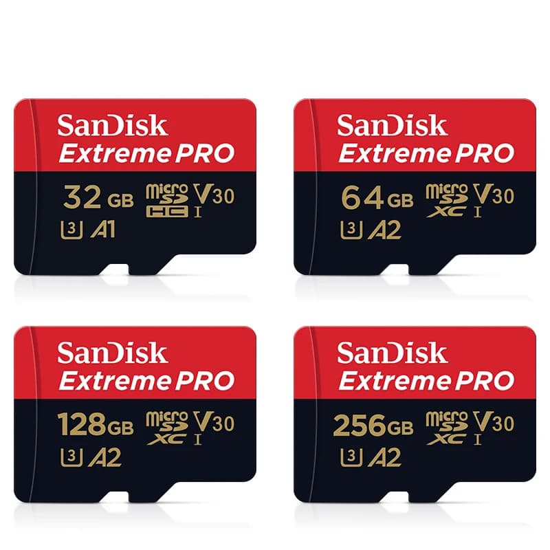 Extreme Pro Flash Scheda da 128 GB Scheda Micro SD SDXC UHS-I 512 GB 256 GB 64 GB 32G U3 V30 Adattatore per scheda di memoria TF per fotocamera per DJI