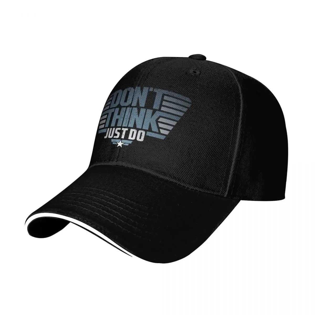 Cappellini da baseball Top Gun Don't Think Just Do con grafica, per donna e uomo, cappelli primaverili da esterno