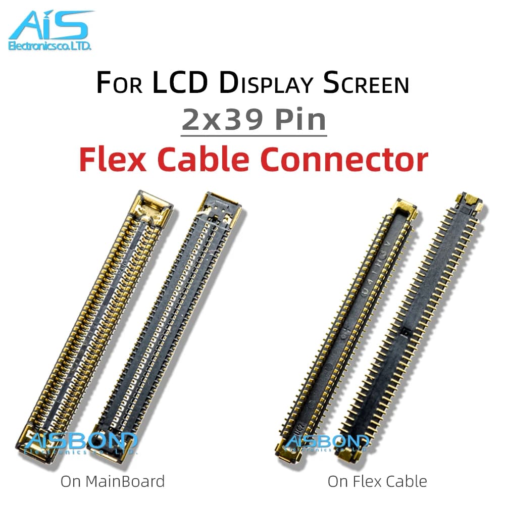 10 Pz FPC Sul Display LCD Della Batteria Cavo Della Flessione Connettore Clip Spina Per Samsung A53 A32 A73 S23FE A12 A22 4G A42 A52 A72 A13 A23 A33
