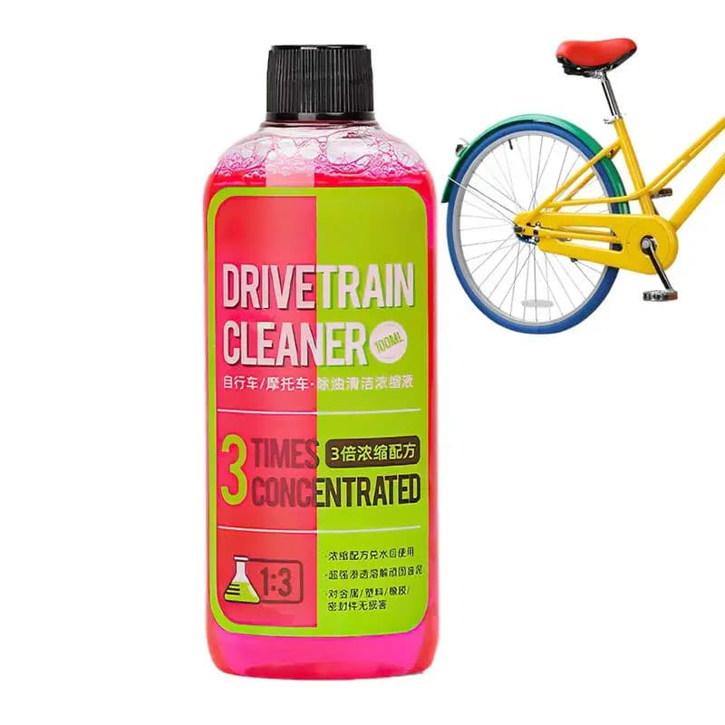 Agente per la pulizia del ciclo Agente per la pulizia della catena del ciclo del ciclismo Strumento per la catena del ciclo con agente per la pulizia della catena da ciclismo da 100 ml per il ciclismo