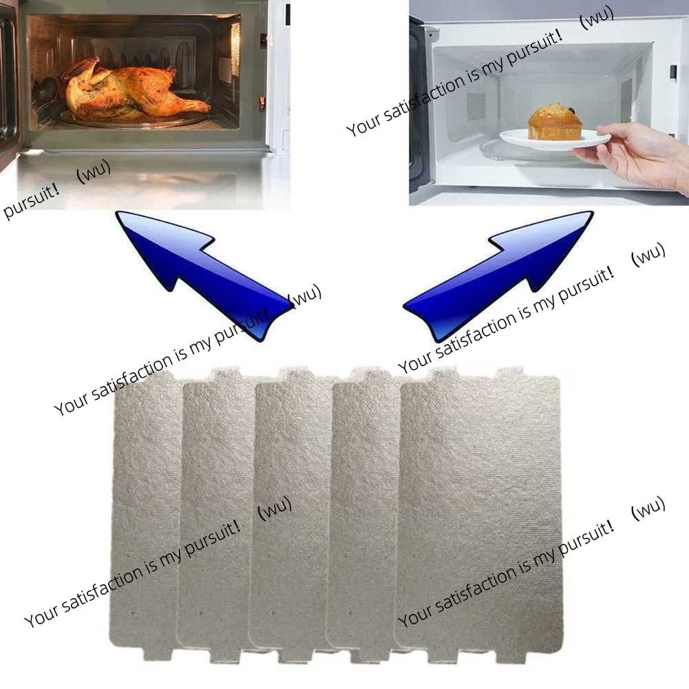 5 pcs Microwave Oven Mica Sheet Wave Guide Wave Guide Universal Plate Cover for Hair Dryer Microwave Oven