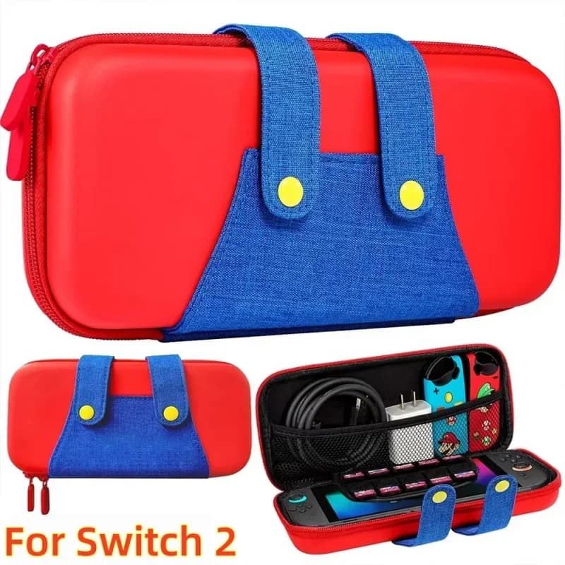 Custodia da viaggio sottile per accessori Switch 2, borsa da trasporto protettiva impermeabile con guscio rigido in EVA NS 2, custodia Switch 2