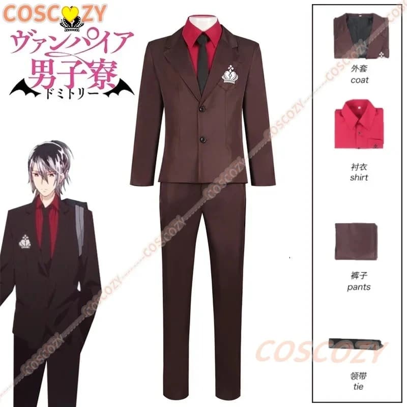 ABC123CosplayVampires Lives In The New Anime Cosplay Costume Vampire Dormitory Mito Yamamoto Ruka Saotome Sc3'd,5;h.9/