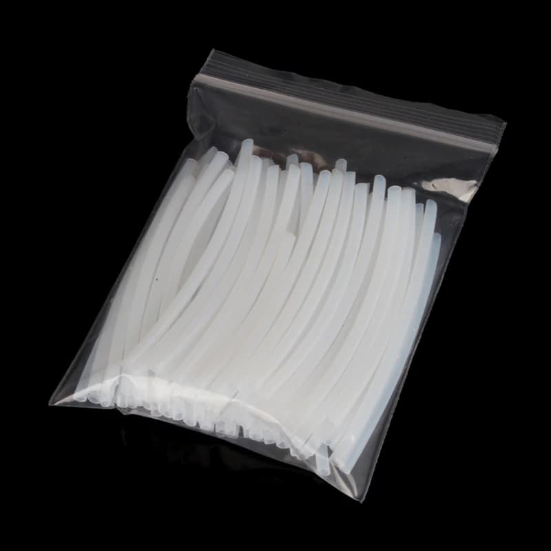 1.75MM Filament Welder Connectors Joiner PTFE Tubes Filaments Splicer Welding Tubes 100/200pcs for 3D Printer