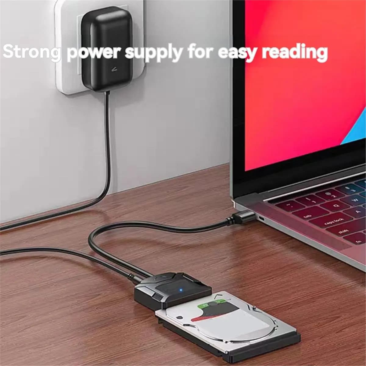 fine SATA to USB 3.0 Adapter Cable Adapter USB 3.0 to SATA External Hard Drive Converter for 2.5" 3.5" HDD SSD