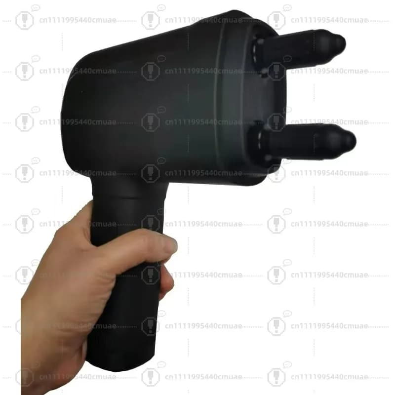 New handheld wireless double-headed muscle deep tissue fascia vibration whole body soreness relief massage gun