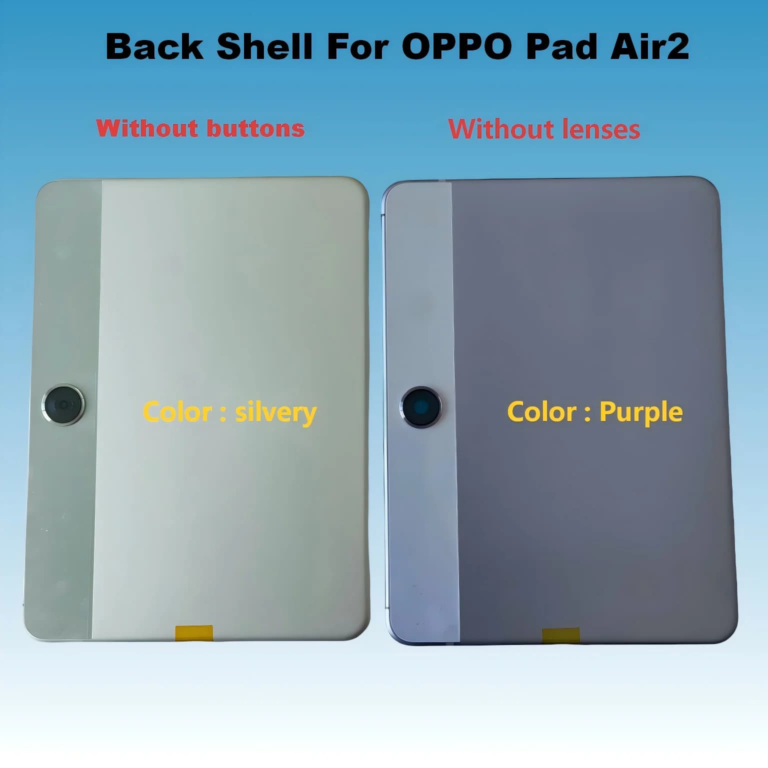 Back Shell For OPPO PAD AIR2 Battery Cover Back Housing Back Cover Replace