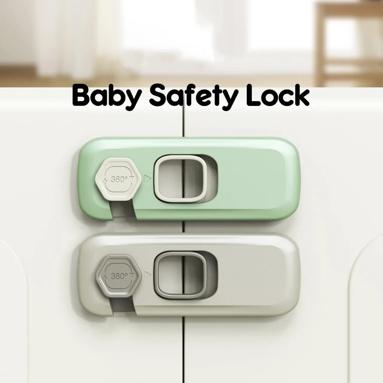 Serrature per armadietti per bambini Protezione di sicurezza per bambini Serratura di sicurezza per bambini multifunzione Serrature per porte dell'armadio per cassetti del frigorifero