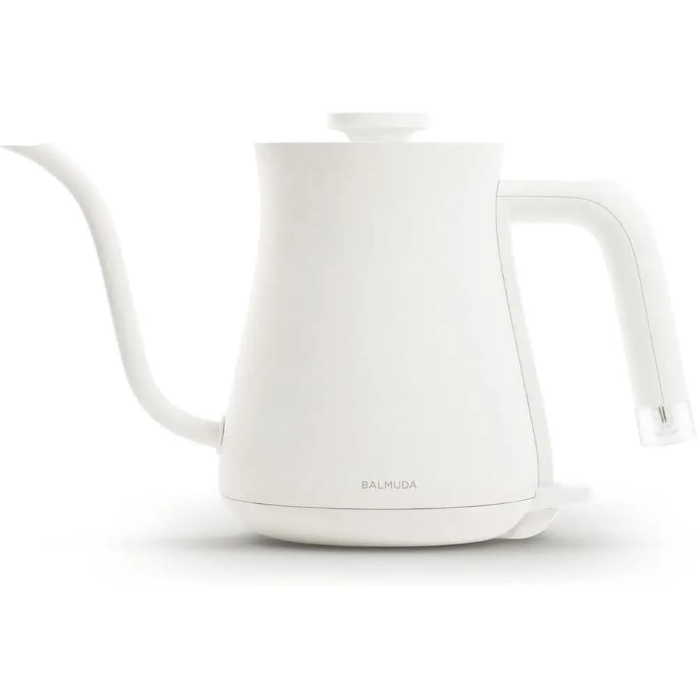 Bollitore elettrico leggero in acciaio inossidabile da 0,6 litri con indicatore al neon, perfetto per tè e caffè, versione americana, bianco