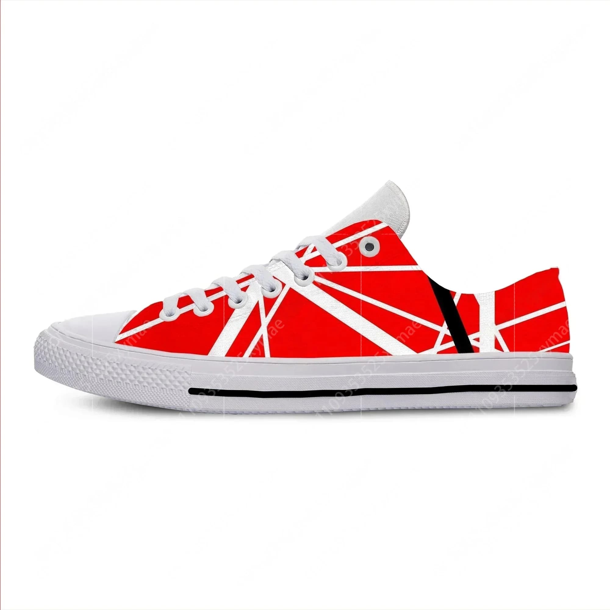 Scarpe Estive alla Moda EVH 5150 STRIPES, Sneakers Leggere Classiche in Tela per Uomo e Donna, Scarpe Casual Basse Stile Board