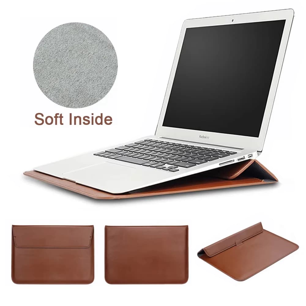 Custodia per Laptop Compatibile con MacBook M5 M4 M3 M2 Chip da 13 pollici (2026-2022), Adatta per MacBook Pro 14 16 M5 2026, Borsa a Busta in PU