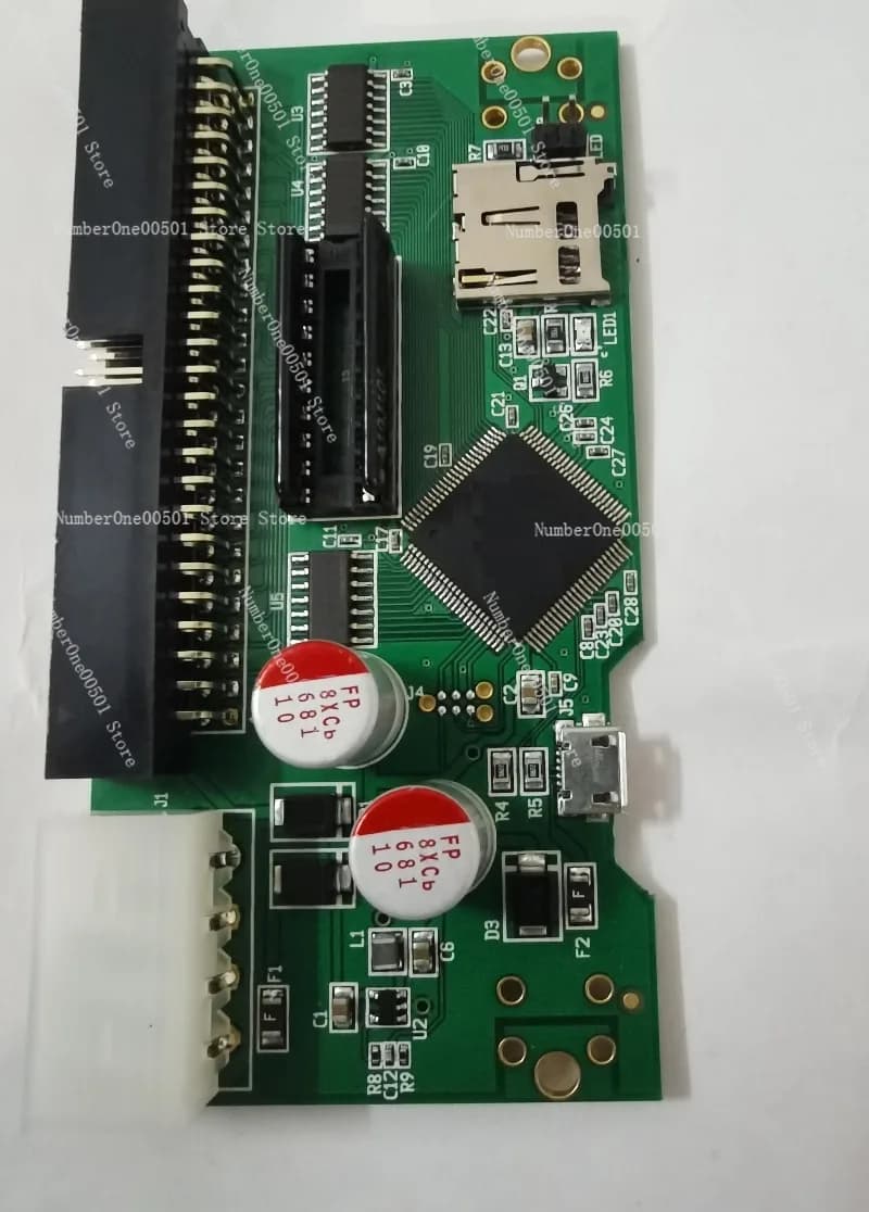 Adattatore SCSI2SD V5.0A: Sostituisce il disco rigido SCSI con una scheda SD per vecchi Mac e Amiga