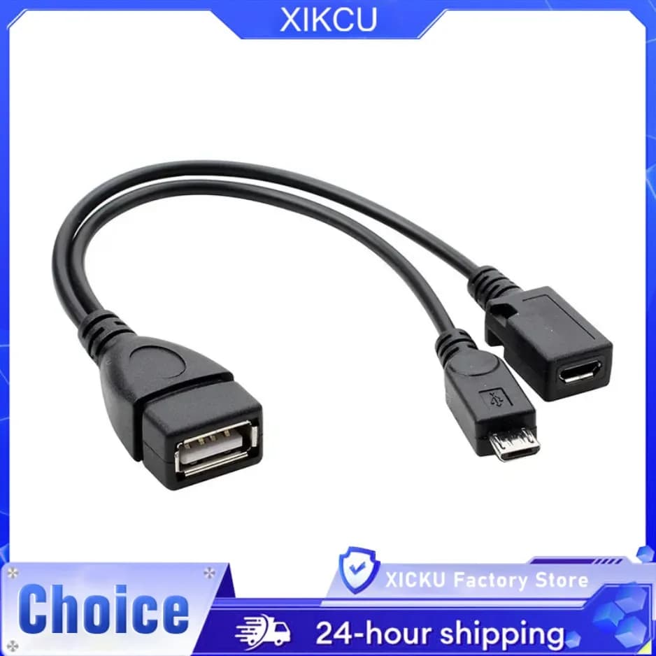NUOVO cavo OTG 2 in 1 sostitutivo per Fire Stick 4K compatibile con tablet Android Phone Micro USB Host con alimentazione Micro USB