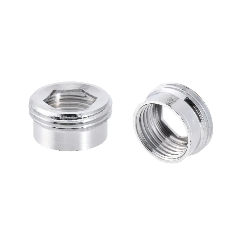 Connettore in ottone G1/2" femmina a G3/4" filettatura maschio adattatore dritto raccordo per tubo da giardino per lavatrice