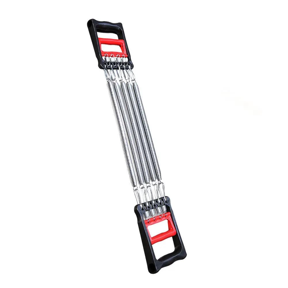 Expander Adjustable 5 Springs Thoracic With Tube Thickness and Anti-slip Handle, Versatile Elastic Waxes for Muscle Training of the Upper Body