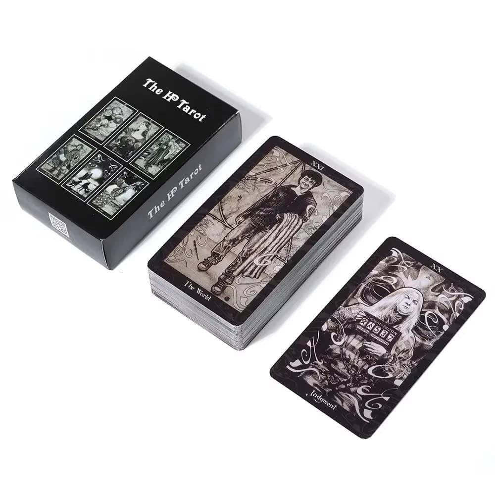 Il mazzo dei tarocchi HP 78 Carte dei tarocchi originali per principianti e strumenti di divinazione dei tarocchi di Light Seer Il mazzo dei tarocchi del cavaliere