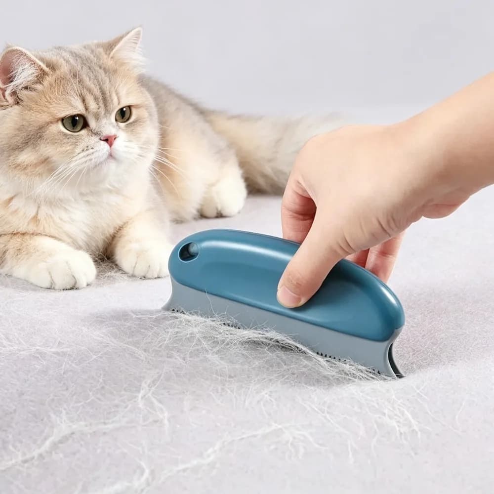 Spazzola Rimuovi Peli di Animali Domestici, Efficiente per Cani e Gatti, per Mobili, Tappeti, Vestiti, Auto, Letti e Sedie