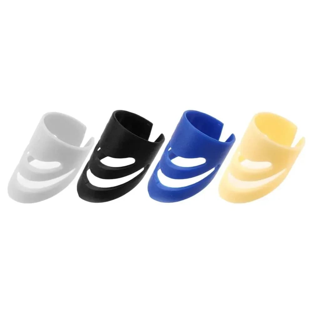 "Set di plettri da dito Alaska Pik da 4 pezzi (M/L/XL) per chitarra acustica ed elettrica – Copri dita in metallo fai da te per strumenti a corda"