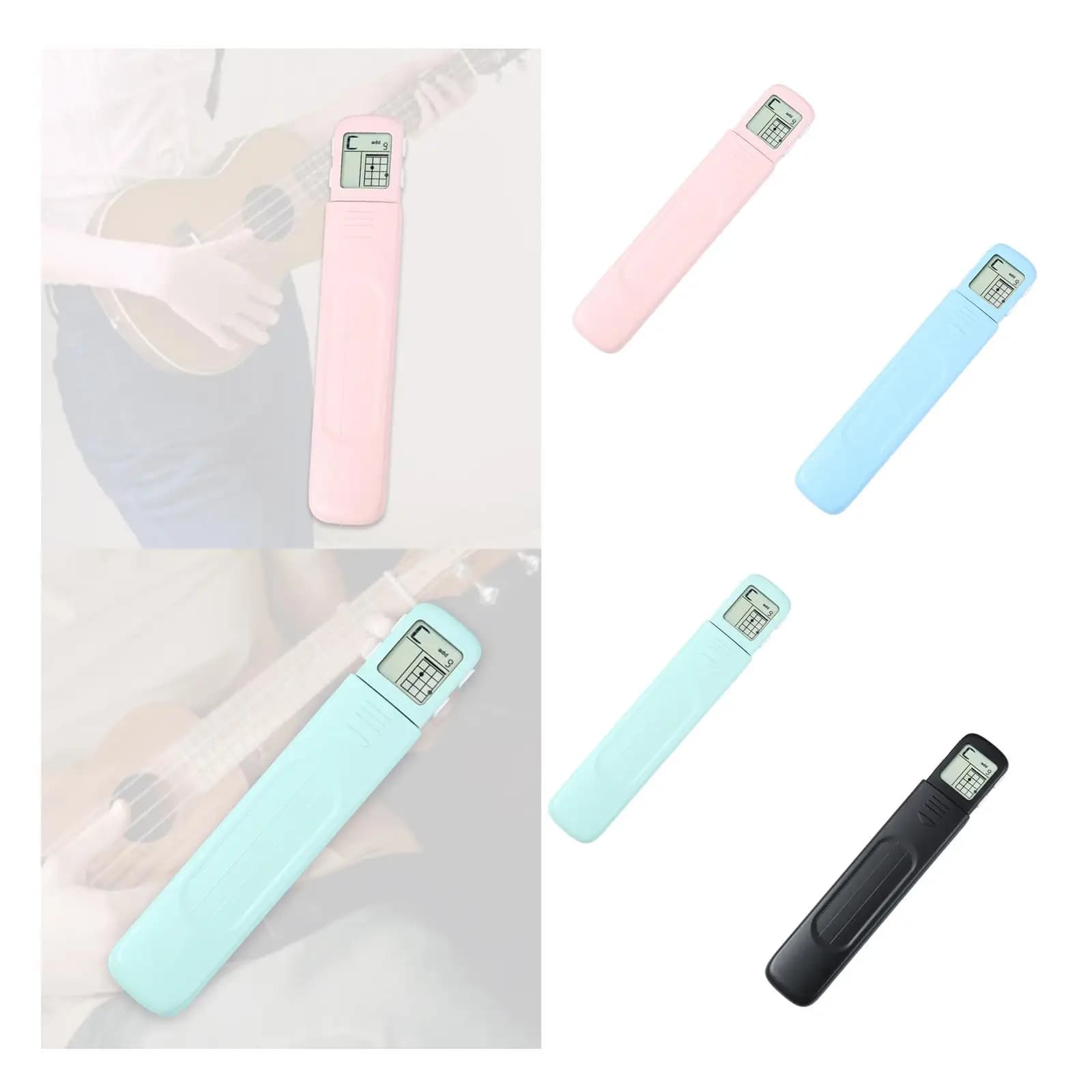 Strumento per la pratica degli accordi per ukulele Assistente per l'apprendimento Comodo strumento di conversione degli accordi per bambini Adulti Allenatore portatile per ukulele