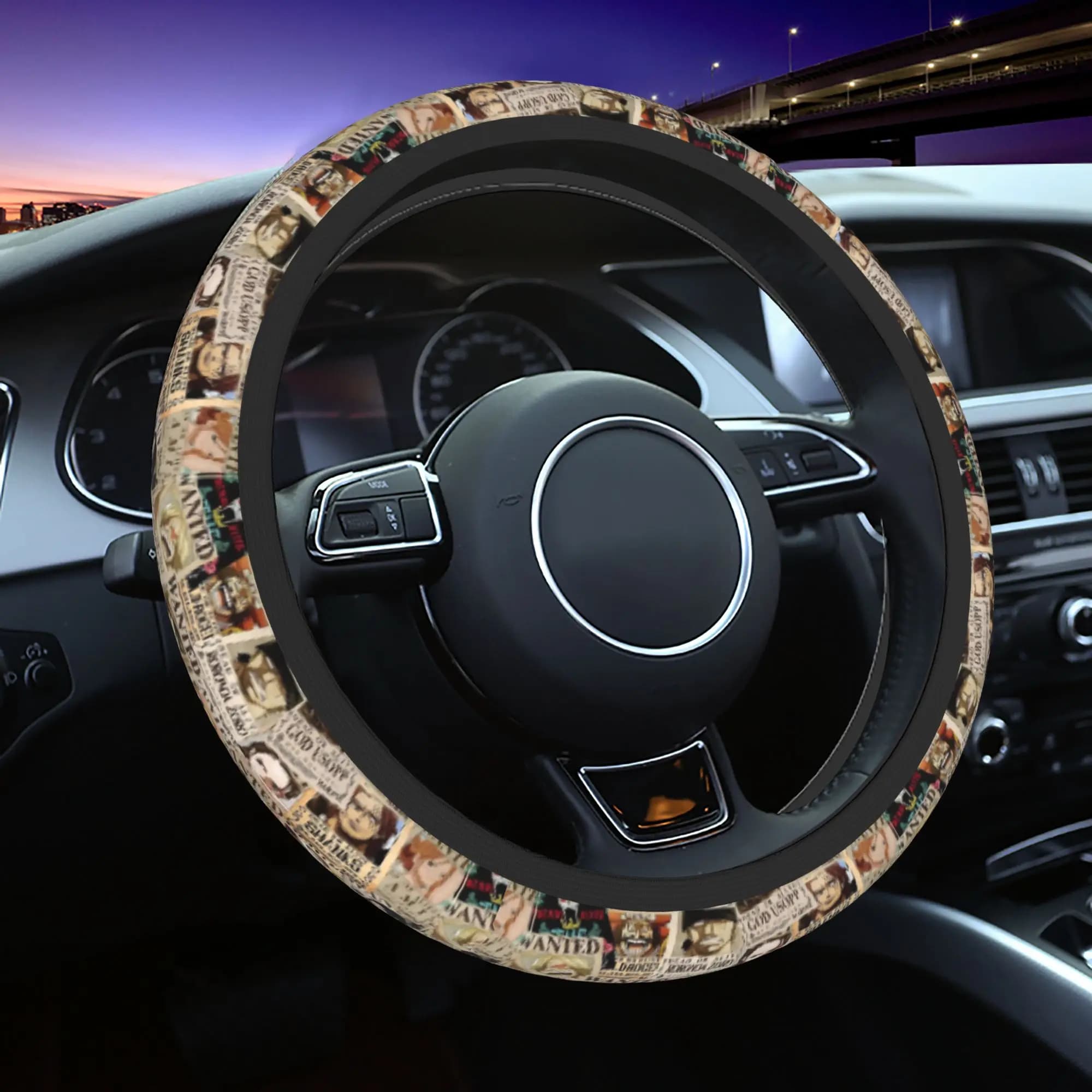 Cover for Auto Anime Japanese One Piece, Japanese Manga Auto Volante Protection, Auto Accessories