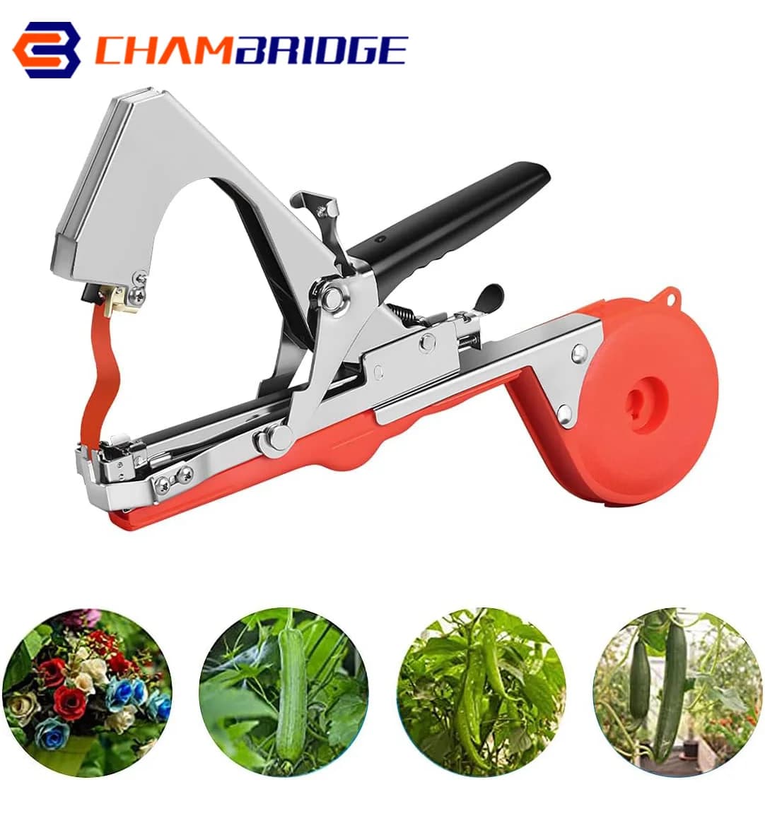 Garden tools for plants for vegetables grapes tomato cucumber pepper branch of flowers bundle