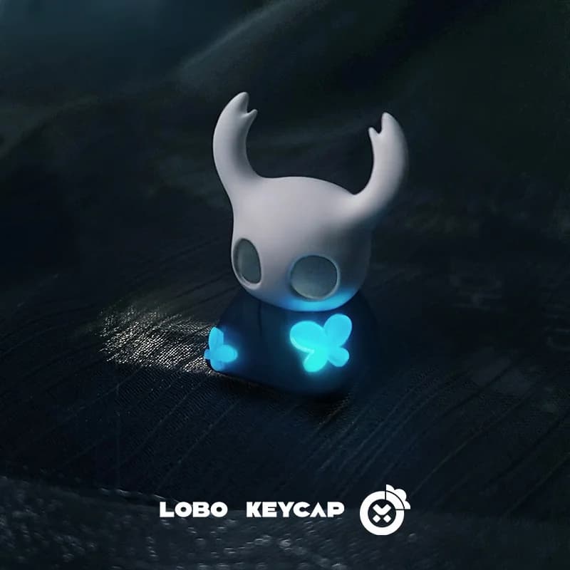 Canzone di seta cavaliere vuoto che circonda il copritasto trasparente carino tastiera meccanica personalizzata anime singolo ESC regalo di festa