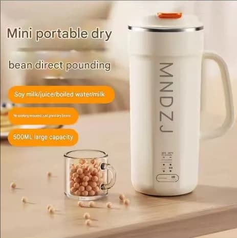 350ml Mini Soy Milk Machine12h Appointment Filter-free Wall Breaking Machine Mixer Portable Electric Juicer Cup Multifunctional