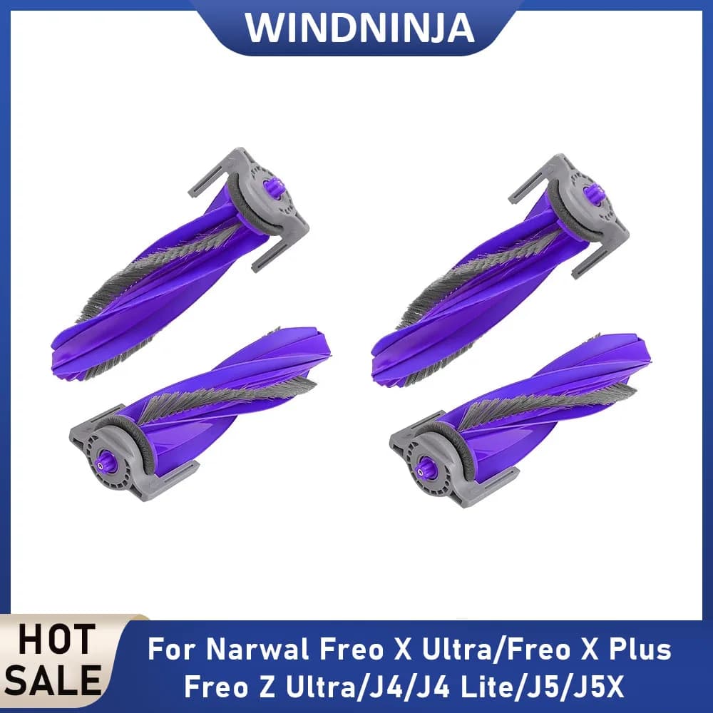 For Narwal Freo X Ultra/Freo X Plus/Freo Z Ultra/Narwal Flow/J4/J4 Lite/J5/J5X/J6 Robot Vacuum Cleaner Main Roller Brush Parts