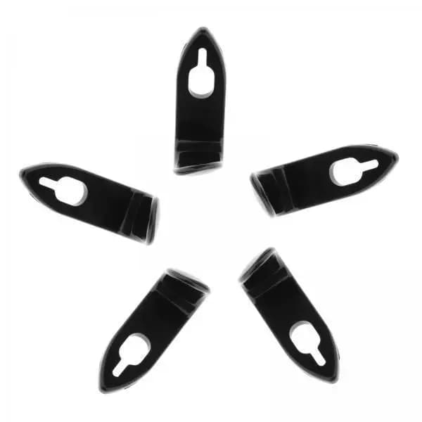 Black Thumb Picks for Guitar Ukulele Banjo Finger Picks Comfortable Design for Electric Guitar Playing