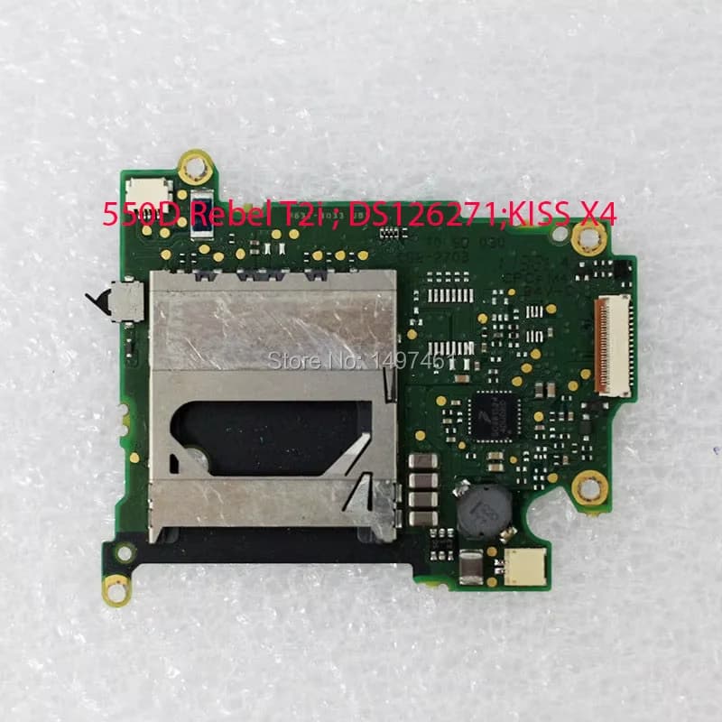 Parti PCB della scheda di memoria SD usate per Canon 550D Rebel T2i; DS 126271 ;KISS X4 SLR