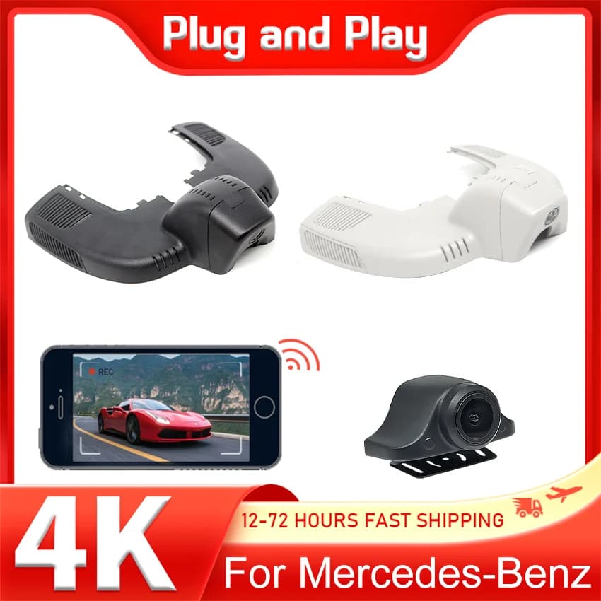 4K Car Video Recorder For Mercedes-Benz MB GLS 450 400 GLS400 GLS450 4MATIC 3.0 2019~2024,OEM Style APP Control Dash Camera