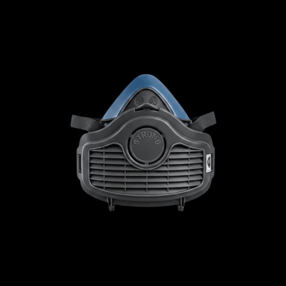 Silicone Material Silicone Dustproof Half Gas Mask Reusable Design Replaceable Filter Dust Face Mask Self-Priming Filter Safety