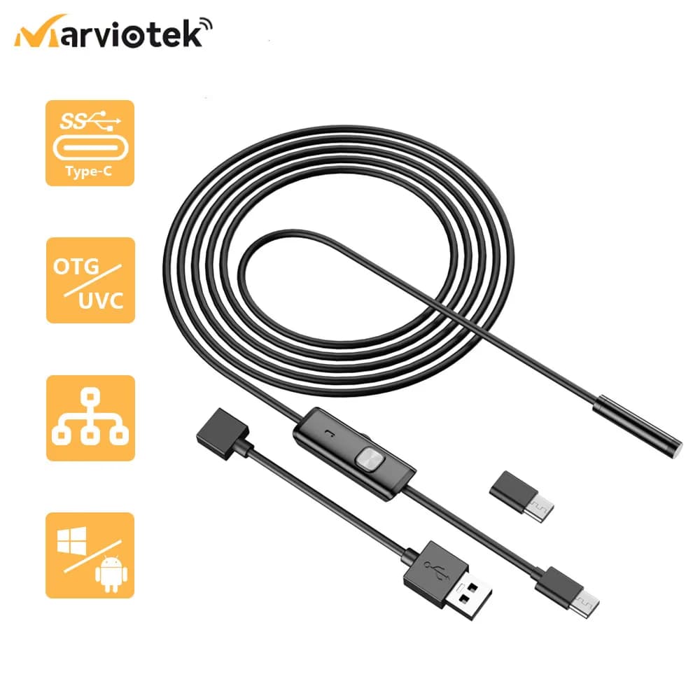 Endoscope camera WIFI for Iphone Mini video surveillance cameras endoscope for Android USB endoscope for auto Smartphone PC