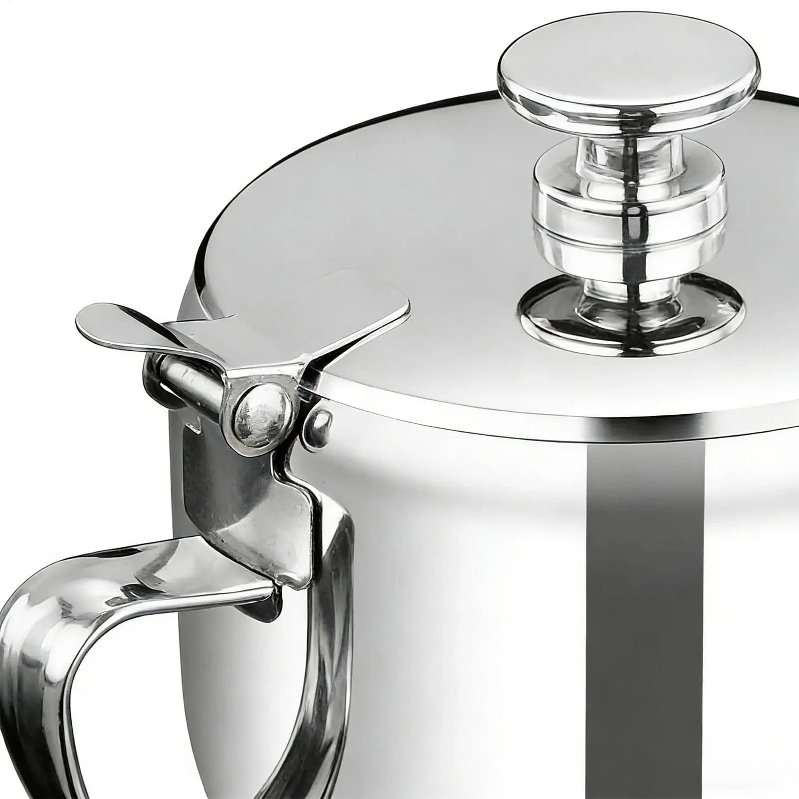 Contenitore per condimenti con manico antiscivolo, vaso per la conservazione degli alimenti, barattolo per condimenti in acciaio inossidabile per cucina, per zucchero, sesamo, pepe, preparazione dei pasti