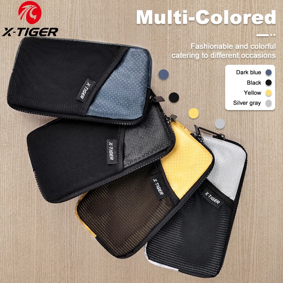 X-TIGER Borsa per telefono da bicicletta Borsa per maglia da ciclismo Borsa multifunzionale leggera e portatile Portafoglio Attrezzatura da ciclismo