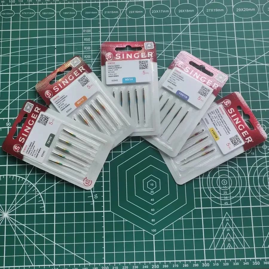 5 pz/pacco SINGER Aghi per macchine da cucire Versioni HA Accessori per cucire fai da te