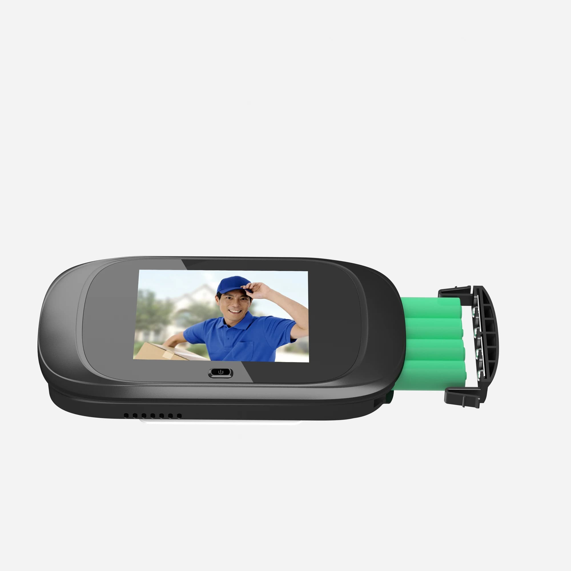 2.8Inch IPS Screen Wired Video Door Phone AAA Battery Long Time Standby Visual Door Viewer Peephole Viewer Door Camera