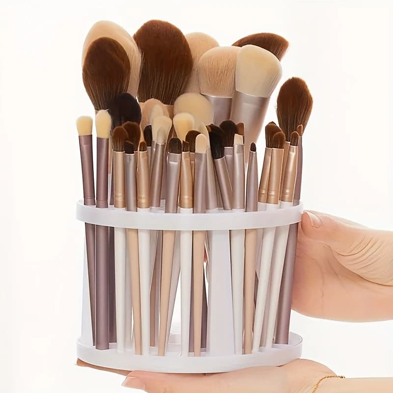 Porta pennelli da trucco multifunzionale, adatto per matite e pennelli da trucco - organizza ed esponi i tuoi prodotti di bellezza